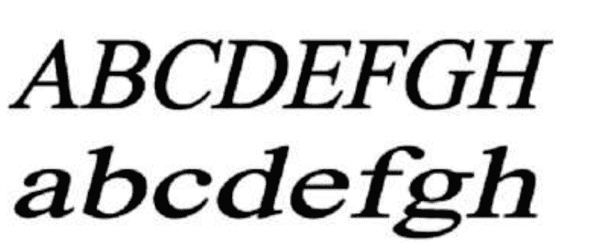 Italic