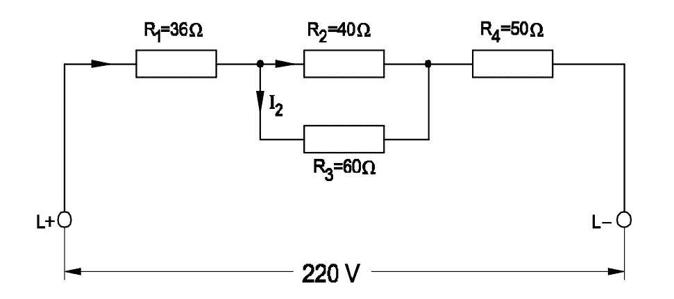 voltage drop across the resistor