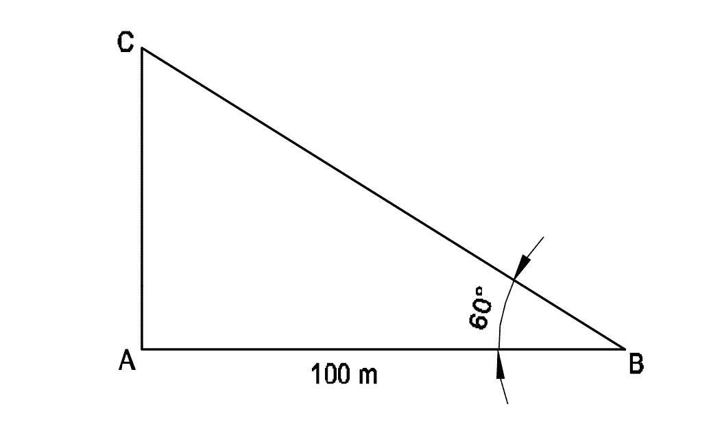 Diagram of a triangle