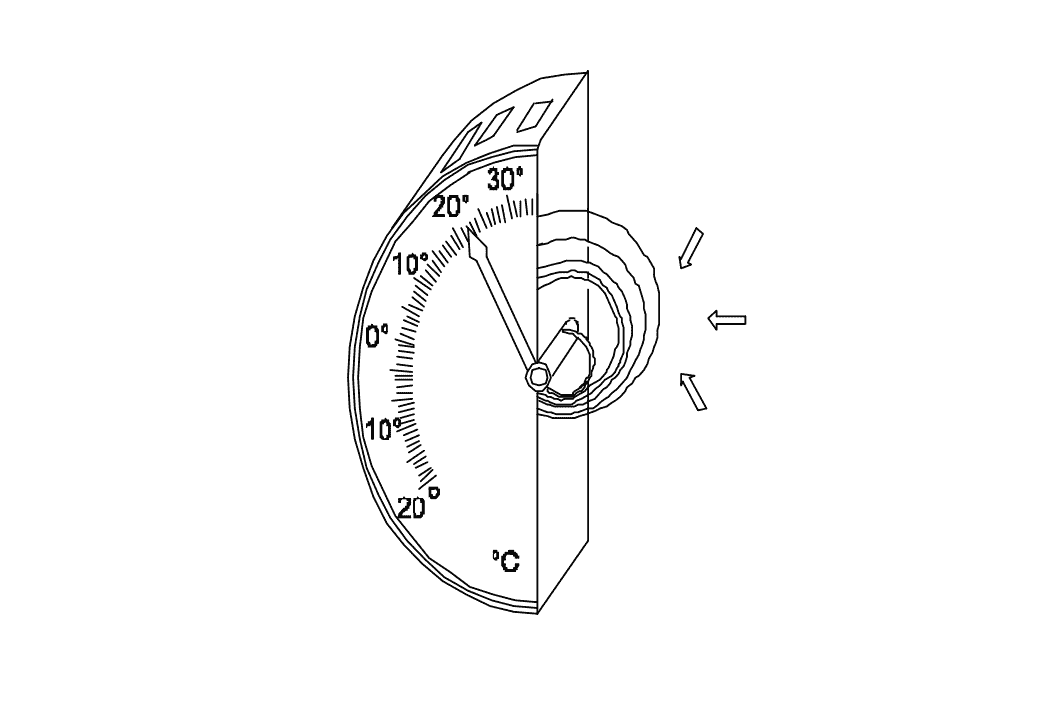 Bimetalic thermometer