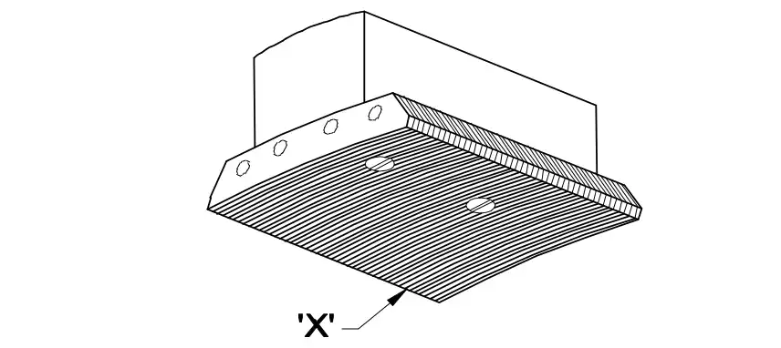 DC generator pole assembly part X