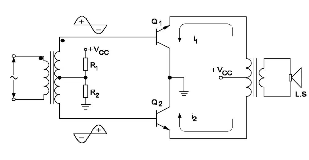 Amplifier circuit diagram